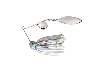 Image of Strike King Tour Grade Heavy Cover Spinnerbait, Blue Glimmer with Black Flake, 3/4oz, TGHCSB34CW-45