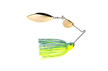 Image of Strike King Tour Grade Heavy Cover Spinnerbait, Chartreuse / Powder with Blue Back, 1/2oz, TGHCSB12CW-561
