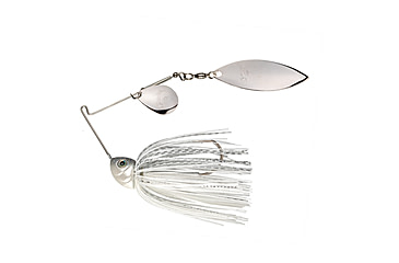Image of Strike King Tour Grade Heavy Cover Spinnerbait, White Chrome, 1/2oz, TGHCSB12CW-404