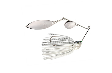 Image of Strike King Tour Grade Heavy Cover Spinnerbait, White Chrome, 1/2oz, TGHCSB12CW-404