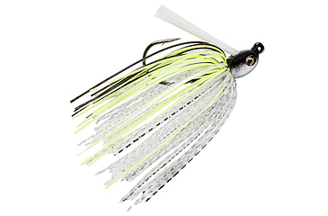 Image of Strike King Tour Grade Tungsten Compact Swim Jig, Chartreuse Shad, 1/2oz, TGTSJ12-598