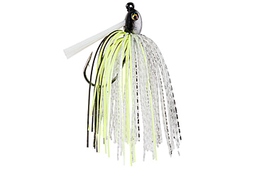 Image of Strike King Tour Grade Tungsten Compact Swim Jig, Chartreuse Shad, 1/2oz, TGTSJ12-598