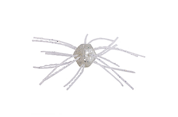 Image of Strike King Tumbleweed Salted Softbait, 4 pack, 3in, Pearl Flash, 12-36255