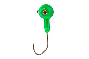 Image of Strike King XL Stiletto Head Jig, 1/4oz, 1.5in, Limetreuse, 12-19122