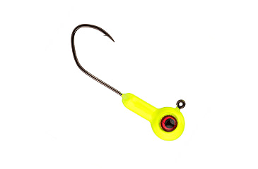 Image of Strike King XL Stiletto Head Jig, 1/8oz, 1.5in, Chartreuse, 12-19112