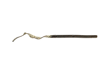 Image of Strike King Zeus Worm 12in, Dark Green Pumpkin Green, 12in, PPPW12-463