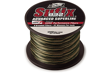 Image of Sufix 832 Braid 20lb Line, Camo, 1200 Yds, 660-320CA
