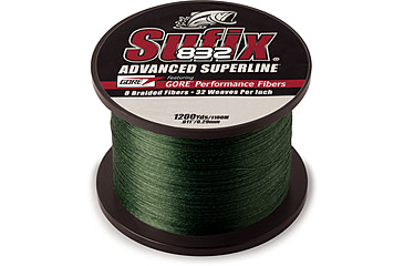 Image of Sufix 832 Braid 6lb Line, Low-Vis Green, 1200 Yds, 660-306G
