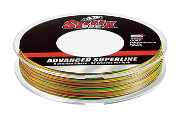 Image of Sufix 832 Braid Jig, 15lb, 0, Fire Tiger, 660-015FT