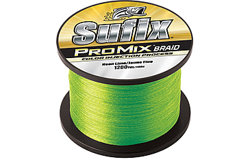 Image of Sufix ProMix Braid - 65lb - Neon Lime - 1200 yds, 630-365L