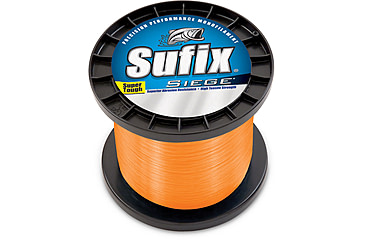 Image of Sufix Siege 14lb Line, Neon Tangerine, 3000 Yds, 662-314NT