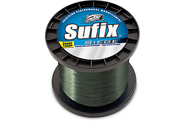 Image of Sufix Siege 14lb Line, Smoke Green, 3000 Yds, 662-314G