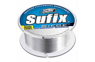 Image of Sufix Siege Mono 330 yard 12 lb, Clear, 662-112