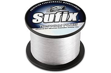 Image of Sufix Tritanium Plus 25lb Line, Clear, 535 Yds, 696-125
