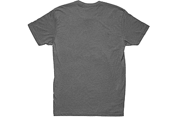 Image of SureFire SF Button Logo T-Shirt - Mens, 60% Cotton/40% Polyester, Gray, 2XL, SST-SFB-DG-2XL