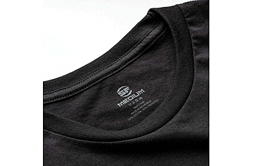 Image of SureFire SF Logo T-Shirt - Mens, 100% Cotton, Black, Medium, SST-SFL-BK-M