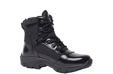 Image of Tactical Research by Belleville Class-A Hot Weather High Shine Slide Zip Boot, Men's, Black, Wide, 8.5 TR906Z 085W