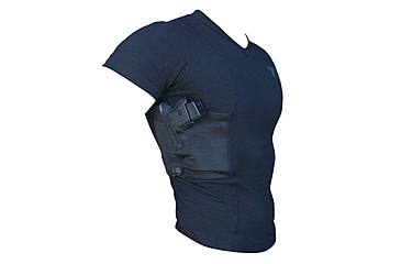 Image of Tagua Gunleather Spandex Small Holster T-Shirt Black SHTS-S-001