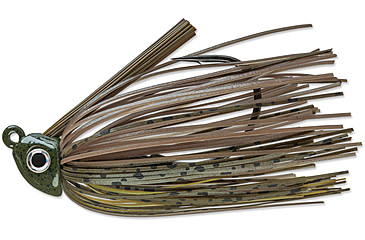Image of Terminator Heavy Duty Swim Jig, Green Pumpkin, 1/2oz, HDSJ12100