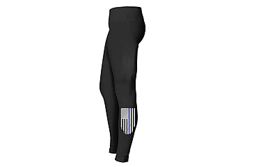 Image of Thin Blue Line Flag Leggings - Vertical - TBL-LG-MEDIUM