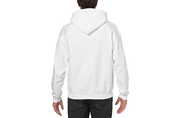 Image of Thin Blue Line Hoodie - We Got Your 6ix, White - 6IX-H-WHITE-XXL