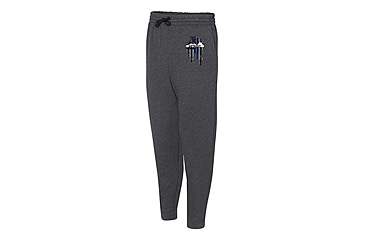 Image of Thin Blue Line Joggers, Detroit, Charcoal - DETROIT-TBL-JOGGERS-CHARC-L