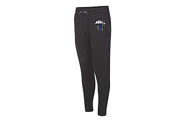 Image of Thin Blue Line Joggers, Los Angeles, Black - LA-TBL-JOGGERS-BLK-XXL
