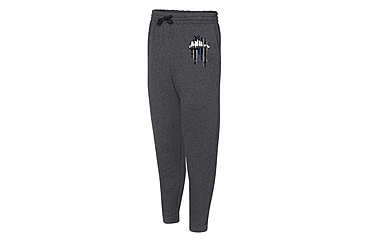 Image of Thin Blue Line Joggers, Los Angeles, Charcoal - LA-TBL-JOGGERS-CHARC-XXL