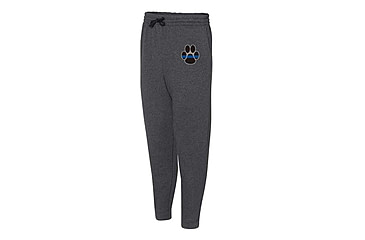 Image of Thin Blue Line Joggers - , Paw, Charcoal - PAW-TBL-JOGGERS-CHARC-XXL