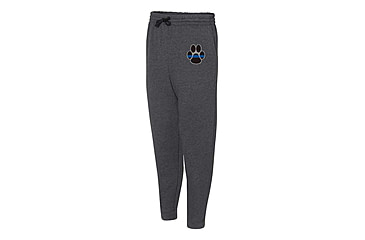 Image of Thin Blue Line Joggers - , Paw, Charcoal - PAW-TBL-JOGGERS-CHARC-L