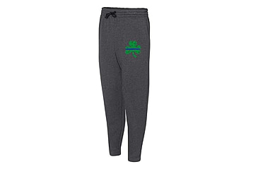 Image of Thin Blue Line Joggers, Shamrock, Charcoal - STPAT-TBL-JOGGERS-CHARC-XXL