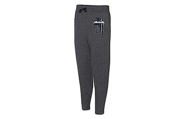 Image of Thin Blue Line Joggers, Wash Dc, Charcoal - DC-TBL-JOGGERS-CHARC-XXL