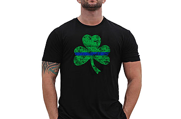 Image of Thin Blue Line St. Patricks T-shirt - TBL-SP-XXXL