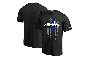Image of Thin Blue Line T-shirt - Dc Large, - DC-LRG-TBL-SHIRT-BLK-2XL