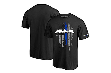 Image of Thin Blue Line T-shirt - Dc Large, - DC-LRG-TBL-SHIRT-BLK-L