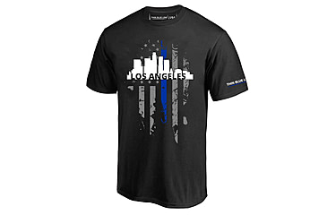 Image of Thin Blue Line T-shirt - La Large, - LA-LRG-TBL-SHIRT-BLK-L