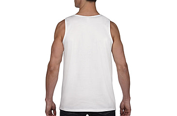 Image of Thin Blue Line Tank - Chicago Flag, White - CHIC-TANK-WHITE-L