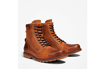Image of Timberland Earthkeepers Original Casual Boot - Mens-Red Brown-Medium-9.5
