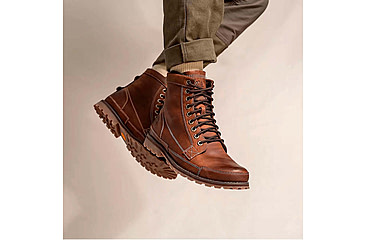 Image of Timberland Earthkeepers Original Casual Boot - Mens-Red Brown-Medium-9.5