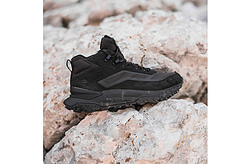 Image of Timberland Motion Access Ripstop Mid Lace Up Waterproof Sneakers - Mens, Black, 11 US, TB0A6DX6EL0111000M