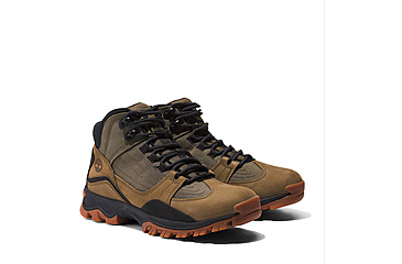 Image of Timberland Mt. Maddsen Mid Lace Up Hiking Boots - Mens, Olive Nubuck, 9.5 US, TB0A6BNNEO8109500M