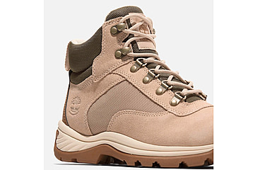 Image of Timberland White Ledge Mid Lace-Up Waterproof Hiking Boot - Womens, Light Beige Suede, 8, Medium, TB0A2KNTER308000M
