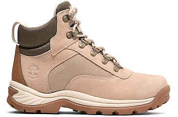 Image of Timberland White Ledge Mid Lace-Up Waterproof Hiking Boot - Womens, Light Beige Suede, 8, Medium, TB0A2KNTER308000M