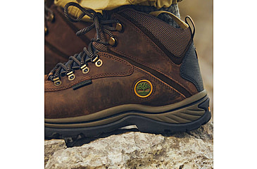 Image of Timberland White Ledge Mid Lace Up Waterproof Hiking Boots - Mens, Brown, 10 US, TB112135214110000M