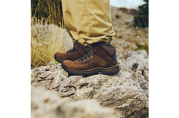 Image of Timberland White Ledge Mid Lace Up Waterproof Hiking Boots - Mens, Brown, 10 US, TB112135214110000M
