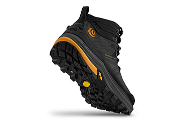 Image of Topo Athletic Trailventure 2 Waterproof Hiking Boots - Mens, Charcoal/Orange, 8.5, M054-085-CHAORG