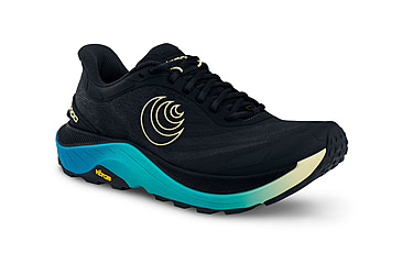 Image of Topo Athletic Ultraventure 4 High Cushion Trail Shoes - Womens, Black/Lime, 7.5 US/Wide, W081-075W-BLKLIM