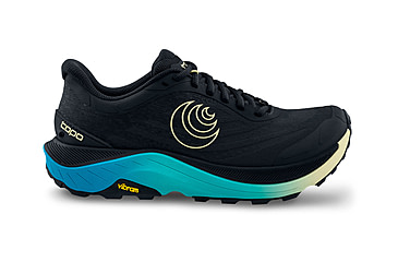 Image of Topo Athletic Ultraventure 4 High Cushion Trail Shoes - Womens, Black/Lime, 7.5 US/Wide, W081-075W-BLKLIM