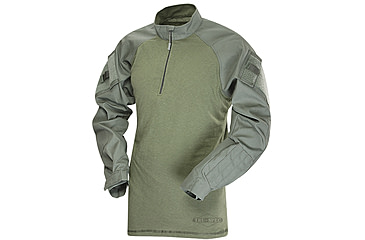 Image of TRU-SPEC 1/4 Zip Tactical Response Shirt - Men's, Medium, Long, Olive Drab, 2565024