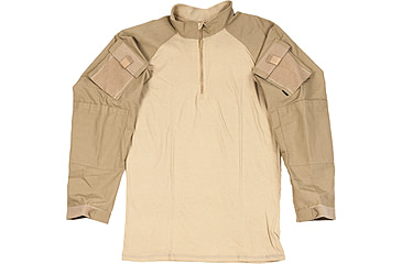 Image of TRU-SPEC 1/4 Zip Tactical Response Shirt - Men's, Large, Long, Khaki/Sand, 2564025